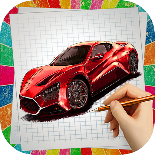 How to Draw Super Car icon