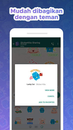 StikerKita💖Aplikasi Stiker GRATIS untuk WA screenshot 4