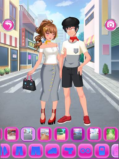 Anime Couples Dress Up Game screenshot 21