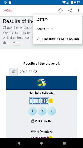 New York Lottery screenshot 2