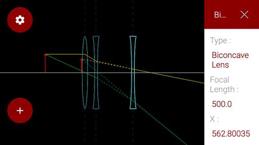 Ray Optics, Optics Physics, Ray Diagram Simulation screenshot 4