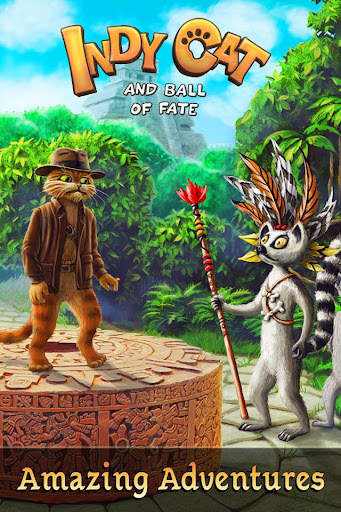 Indy Cat: Match 3 Adventure 3 تصوير الشاشة