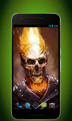 Skull Wallpapers - Fire Version screenshot 6