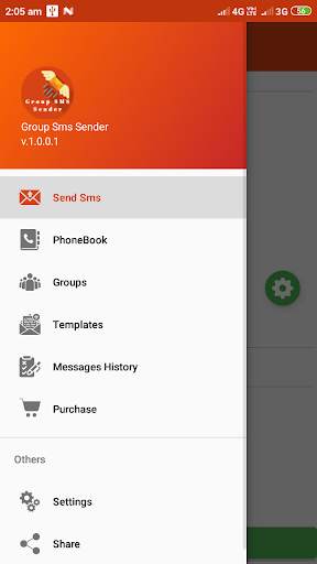Bulk SMS Sender screenshot 2
