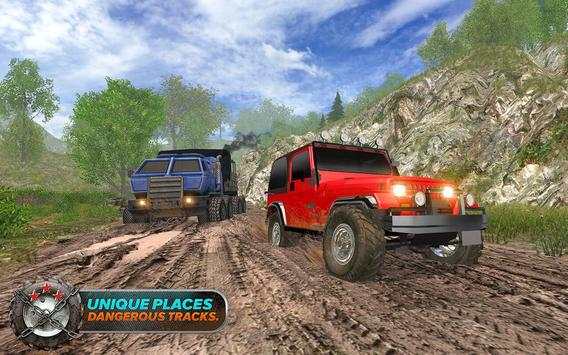 Off-Road Trucker Muddy Driving screenshot 3