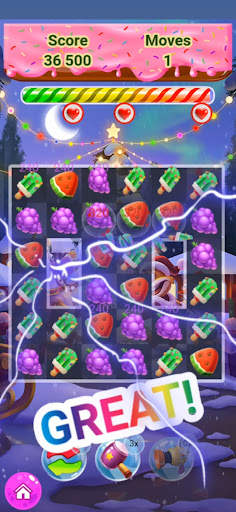 Candies Fruits - games 2023 screenshot 6