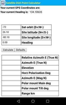 Satellite Dish Point Calculator screenshot 5