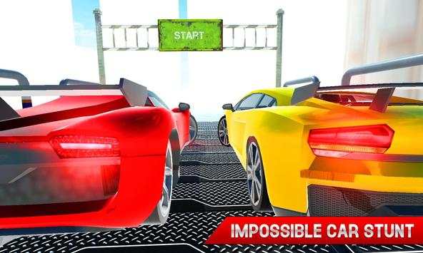 Real Master Extreme Flip Car Stunts racing Track screenshot 9