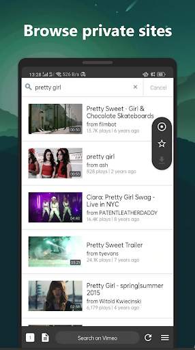 Private Browser Downloader - watch, save videos screenshot 3
