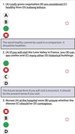 25 Simulator – TOEFL® Test with correction offline screenshot 5