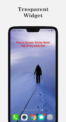 A Simple Sticky Note   Widget screenshot 3