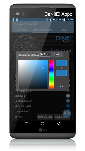 Polished Style HD Watch Face & Clock Widget screenshot 7