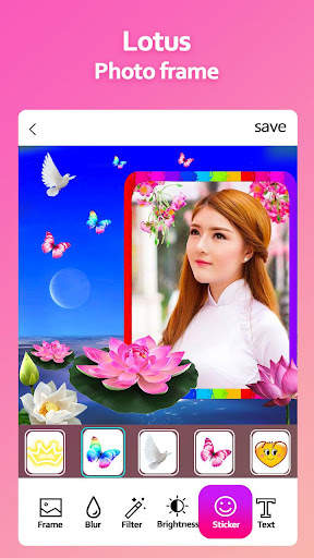 Lotus Photo Frame screenshot 5