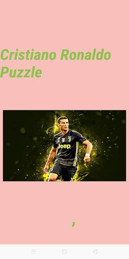 Cristiano Ronaldo Puzzle screenshot 1
