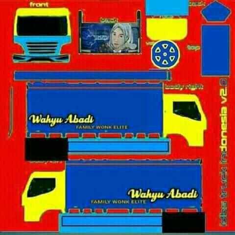 Livery IDBS Indonesia Truck Simulator screenshot 4