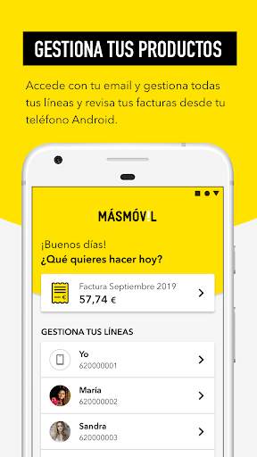 MÁSMÓVIL - Área de cliente screenshot 1