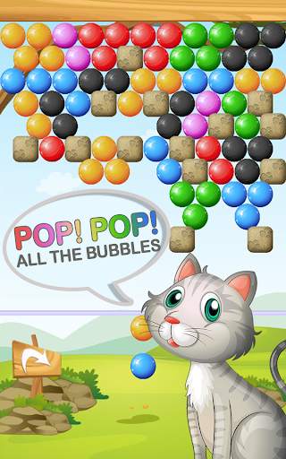 Cats bubble shooter screenshot 2