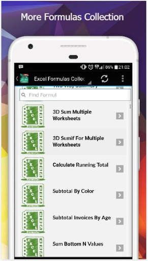 Excel Formula App - Complete 2 تصوير الشاشة