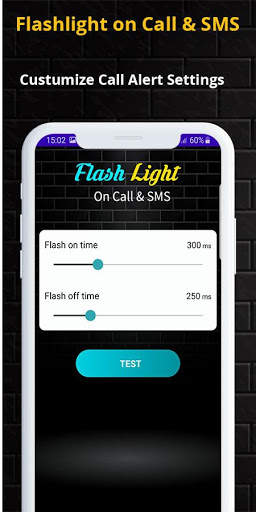 Flashlight on Call & SMS - Flash alert screenshot 5