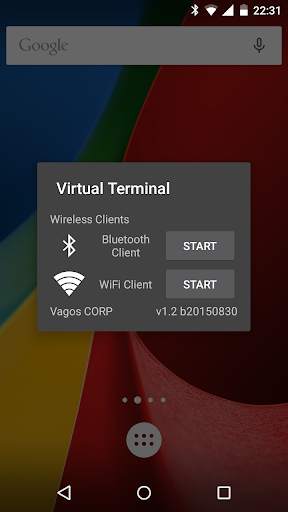 Virtual Terminal screenshot 1