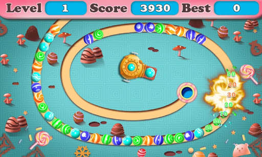 Candy Marble Blast screenshot 4
