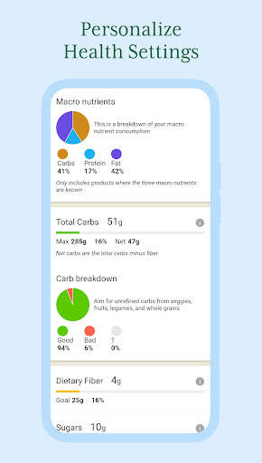 Calorie Counter App: Fooducate screenshot 5