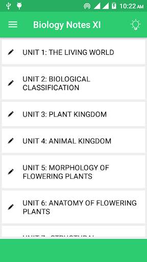Biology Notes скриншот 2