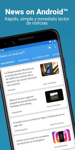 Noticias sobre Android™ screenshot 1