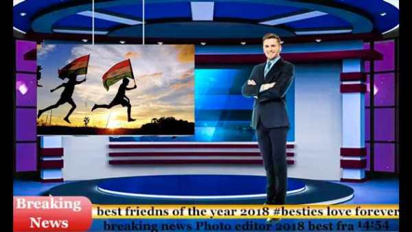 Breaking News Video Maker Media News Photo Editor screenshot 1