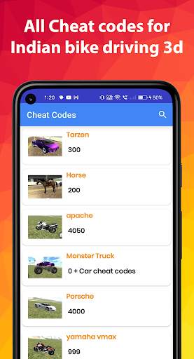 Indian bike driving cheat code screenshot 1