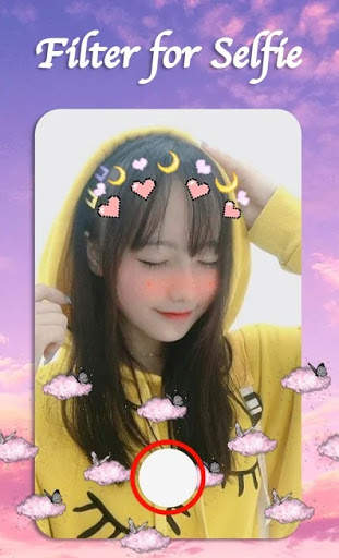 Sweet snap Camera - Selfie Filters स्क्रीनशॉट 1