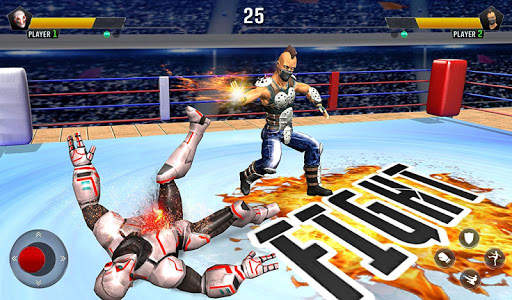 Ultimate Ring Fighting -  Robot Fight Wrestling screenshot 8