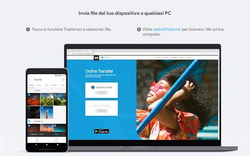 dr.fone - Recupera&Trasferisci&Backup screenshot 3