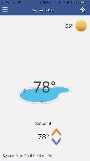 Thermeau Wifi Pool Heater screenshot 1