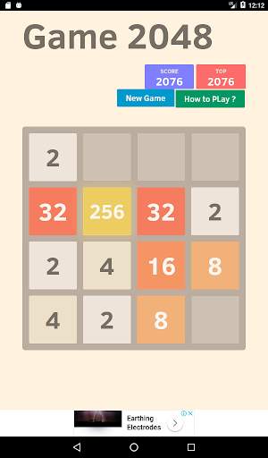 Game 2048 screenshot 6