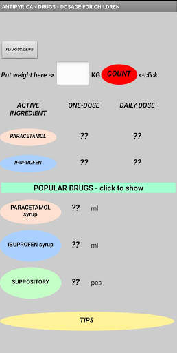 Medicines- Drugs- Dosage- Fever screenshot 1