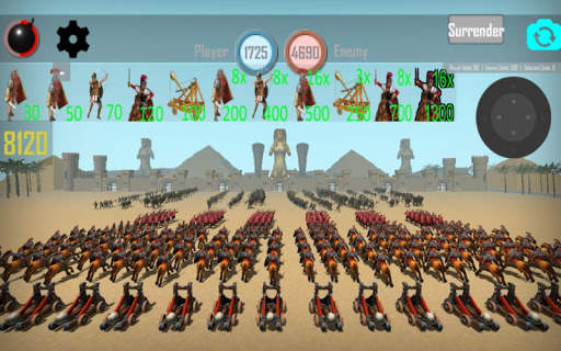Clash Of Mummies: Pharaoh Rts screenshot 1