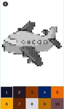 Vehicle Color By Number-Pixel Art: Coloring Book скриншот 2