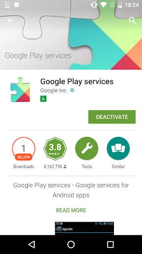 Play Services Information & Fix Services (Updates) screenshot 1