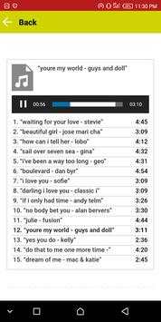 MP3 Old Love Songs screenshot 5
