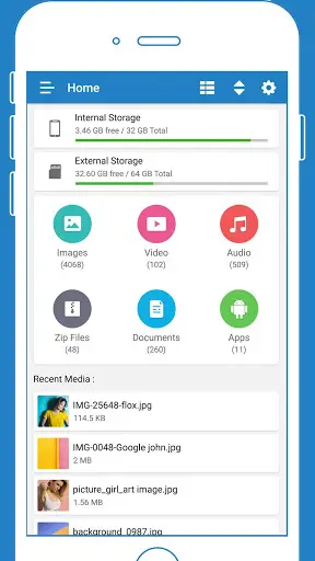 Smart USB OTG File Manager screenshot 1
