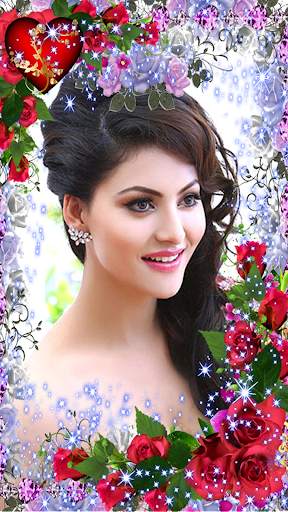 Lovely flower photo frame screenshot 2