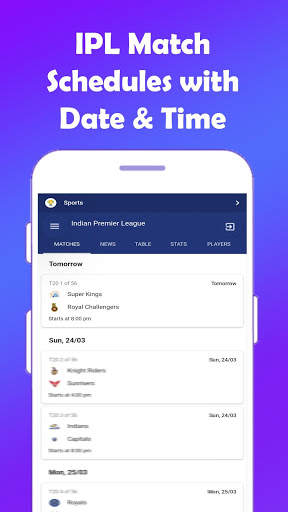 Crick 2021 - Live Score, News & Updates screenshot 1