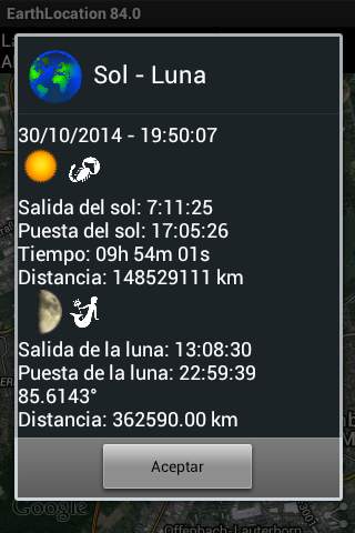 Rastreador de GPS EarthLocation screenshot 8