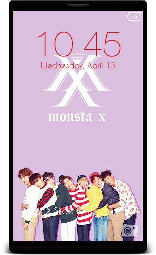 MONSTA X Lock Screen screenshot 4