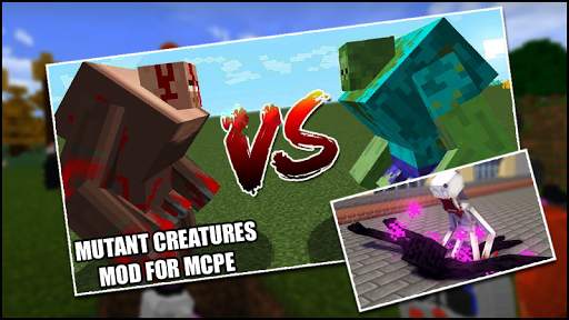 Mutant Creatures Mod For Minecraft pe-mobs mod screenshot 1