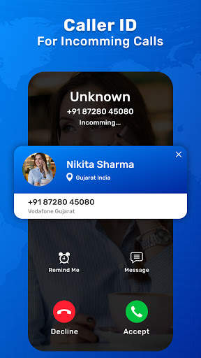 True Caller ID 2021 : Track Mobile Number Location screenshot 1