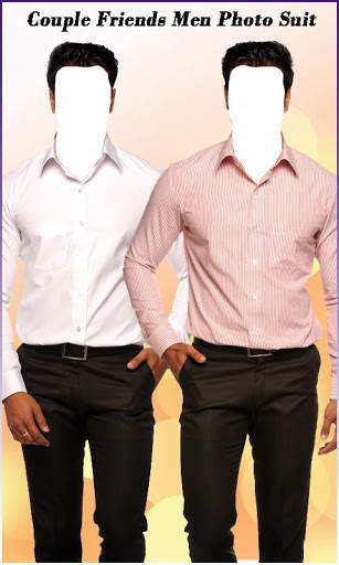 Couple Friends Men Photo Suit screenshot 3
