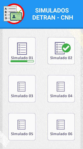 Simulados DETRAN CNH - 2021 screenshot 2