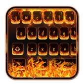 Hell Fire Flames Keyboard Theme